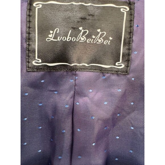 Luobo Bei Bei Girls Pant Suit with Blazer Jacket Size 9Y - Picture 5 of 10